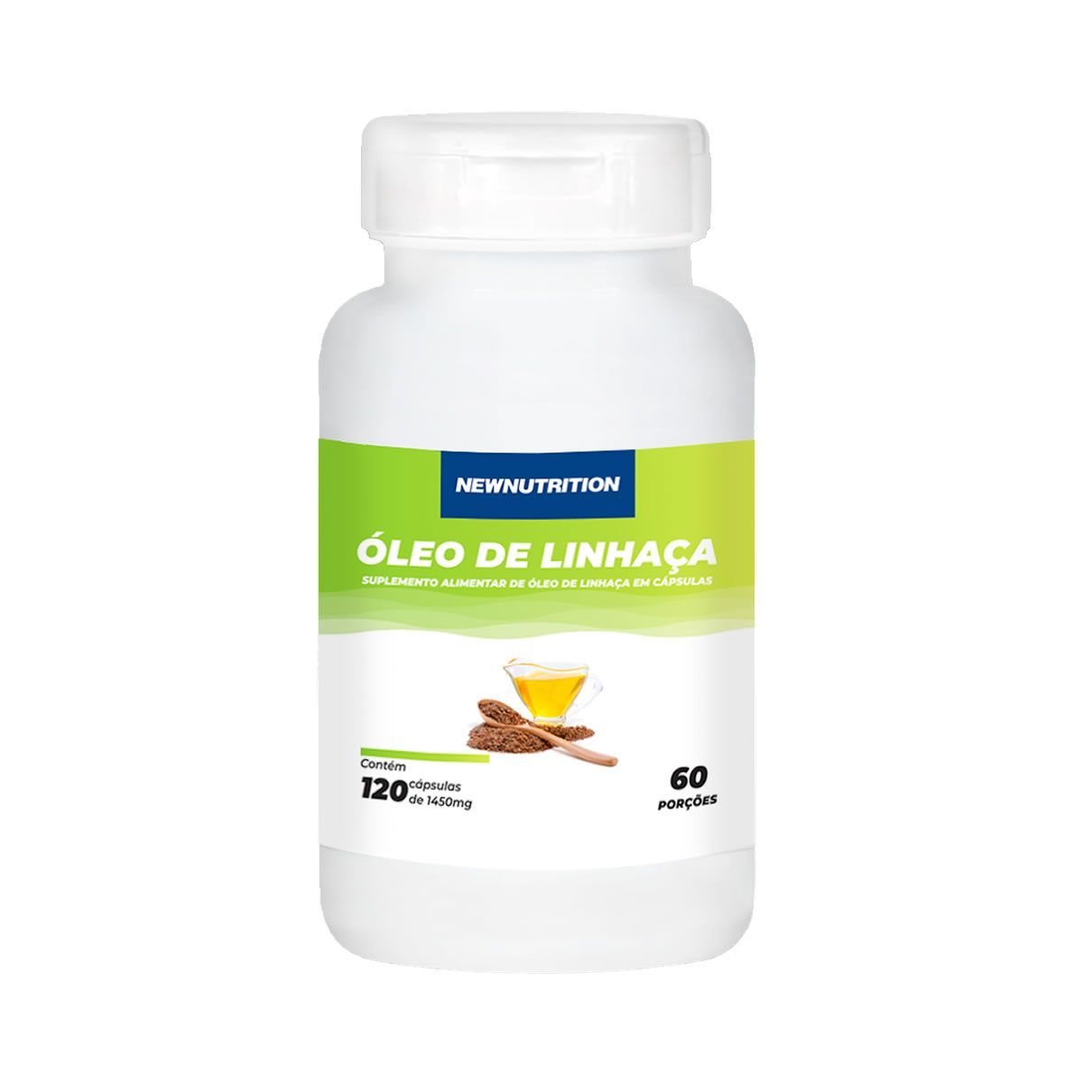 �leo de Linha�a - 120 C�psulas - NewNutrition