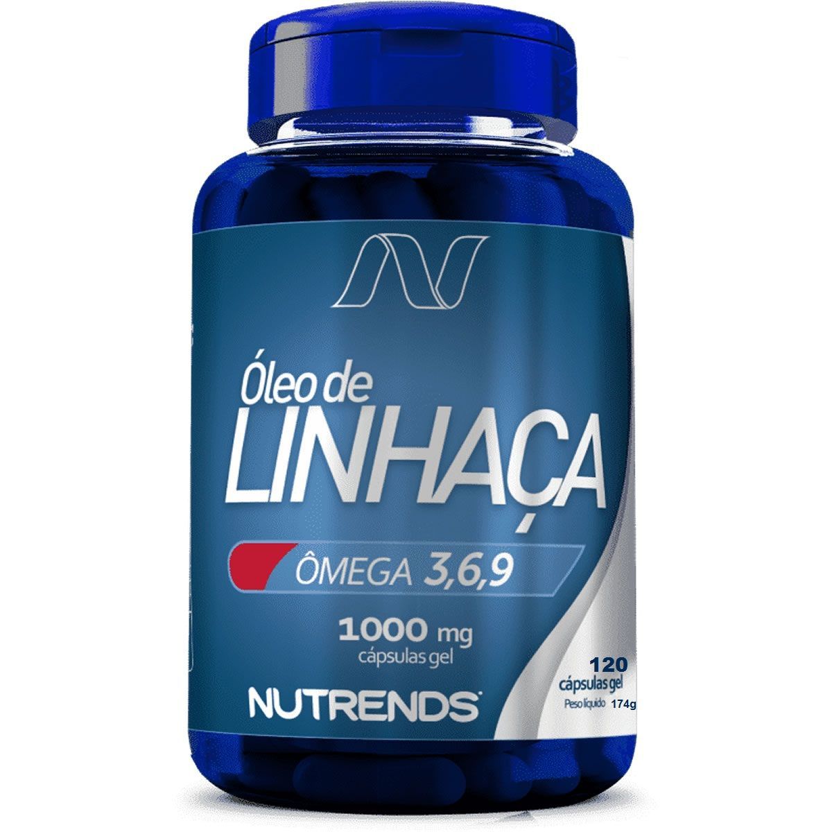 �leo de Linha�a - 120 C�psulas - Nutrends