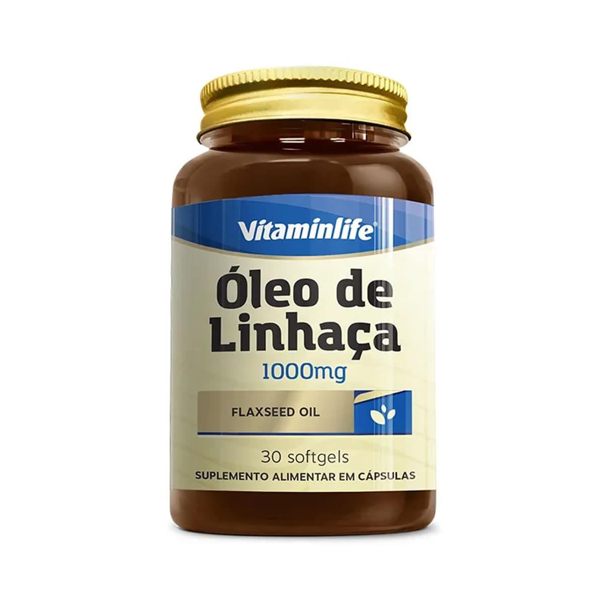 �leo de Linha�a - 30 Softgels - VitaminLife