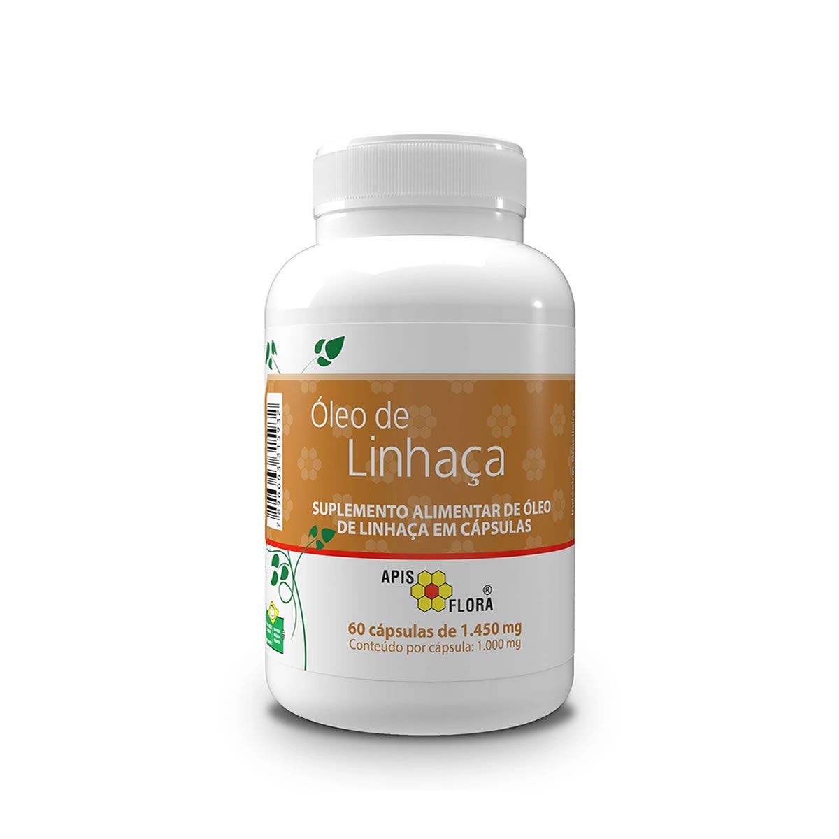 �leo de Linha�a - 60 C�psulas de 1.450mg - Apis Flora