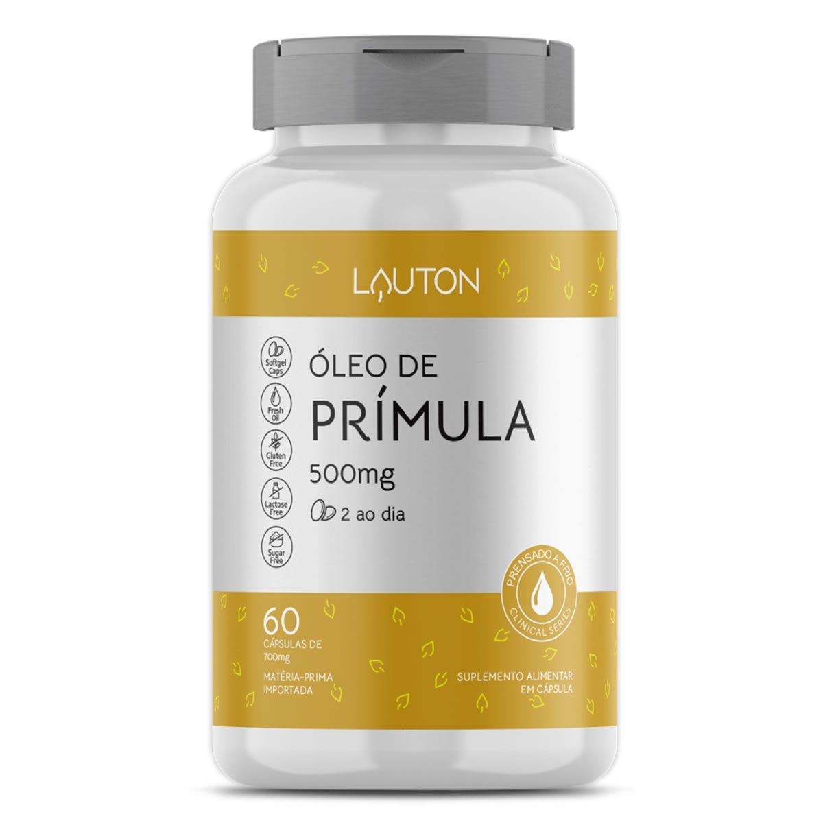 �leo de Pr�mula 500mg - 60 C�psulas - Lauton Nutrition*** Data Venc. 30/04/2023