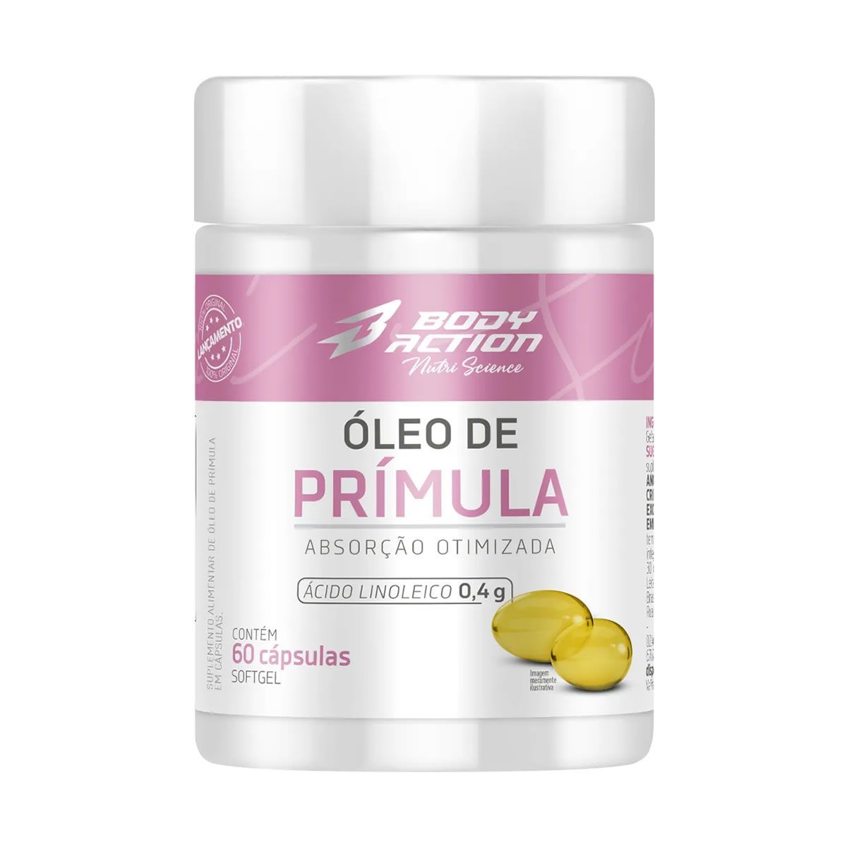 �leo de Primula - 60 C�psulas - Body Action
