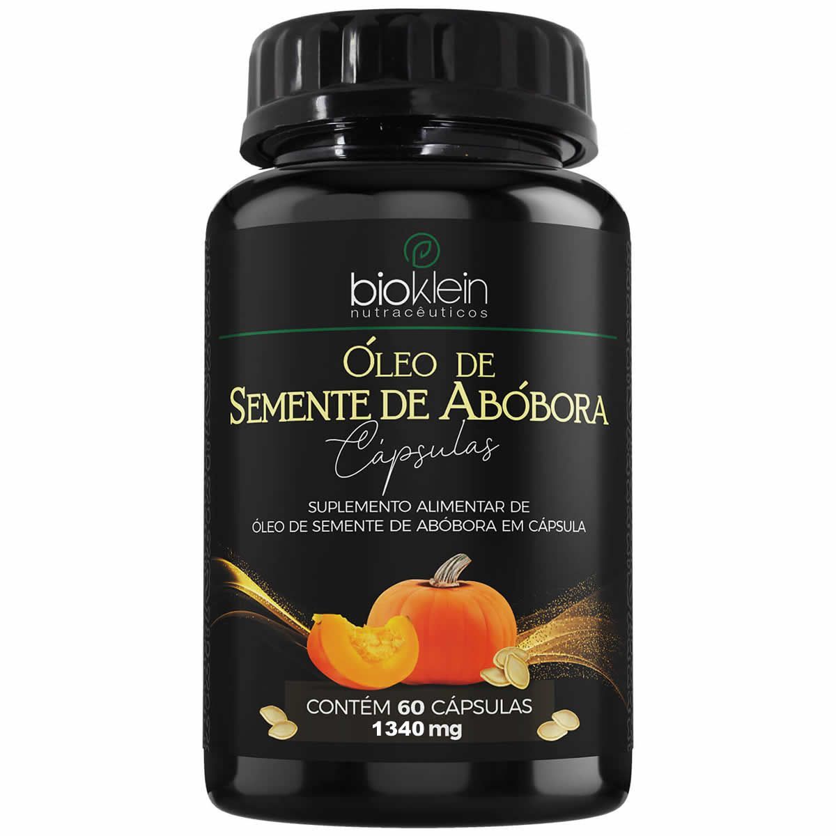 �leo de Semente de Ab�bora - 60 C�psulas - Bioklein