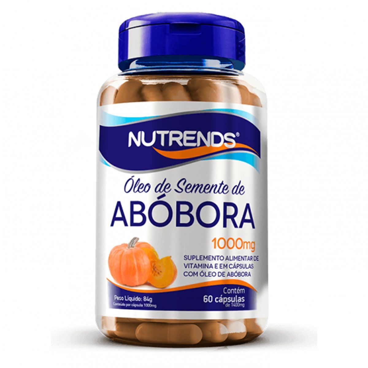 �leo de Semente de Ab�bora - 60 C�psulas - Nutrends