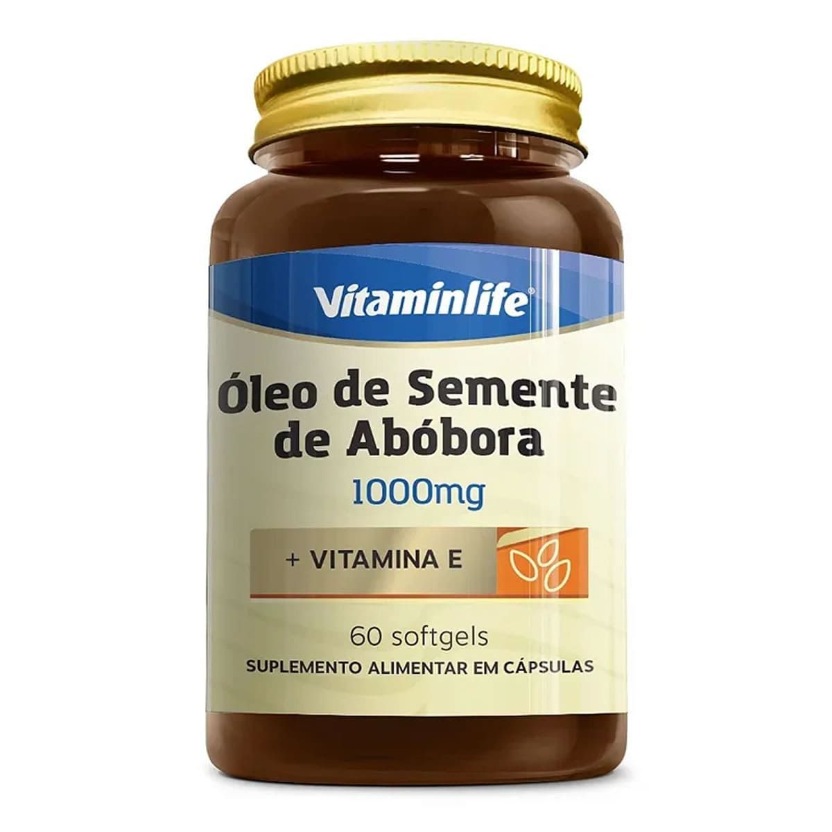 �leo de Semente de Ab�bora - 60 Softgels - VitaminLife