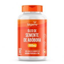 �leo de Semente de Ab�bora - 80 C�psulas - Bigens