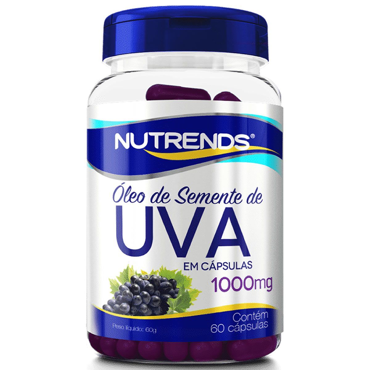�leo de Semente de Uva - 60 C�psulas - Nutrends