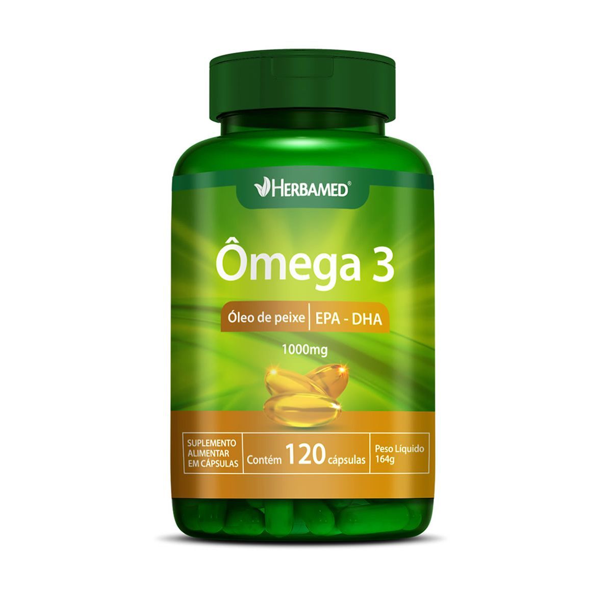 �mega 3 1000mg - 120 C�psulas - Herbamed