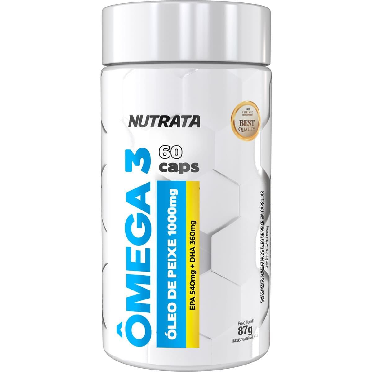 �mega 3 1000mg - 60 C�psulas - Nutrata*** Data Venc. 30/3/2023