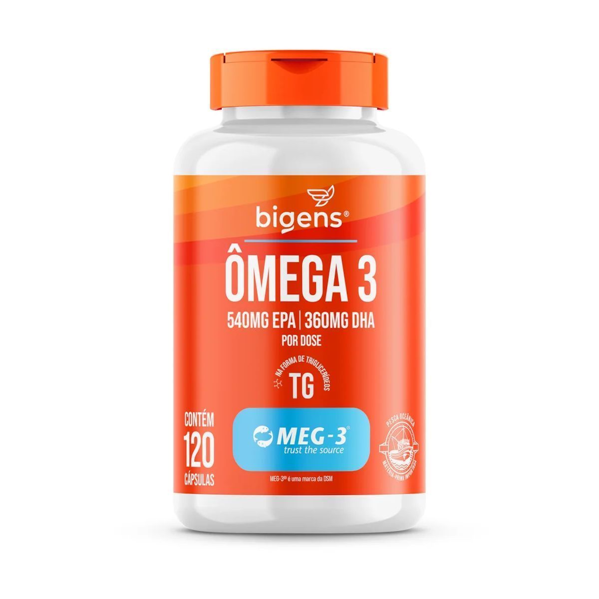 �mega 3 - 120 C�psulas - Bigens