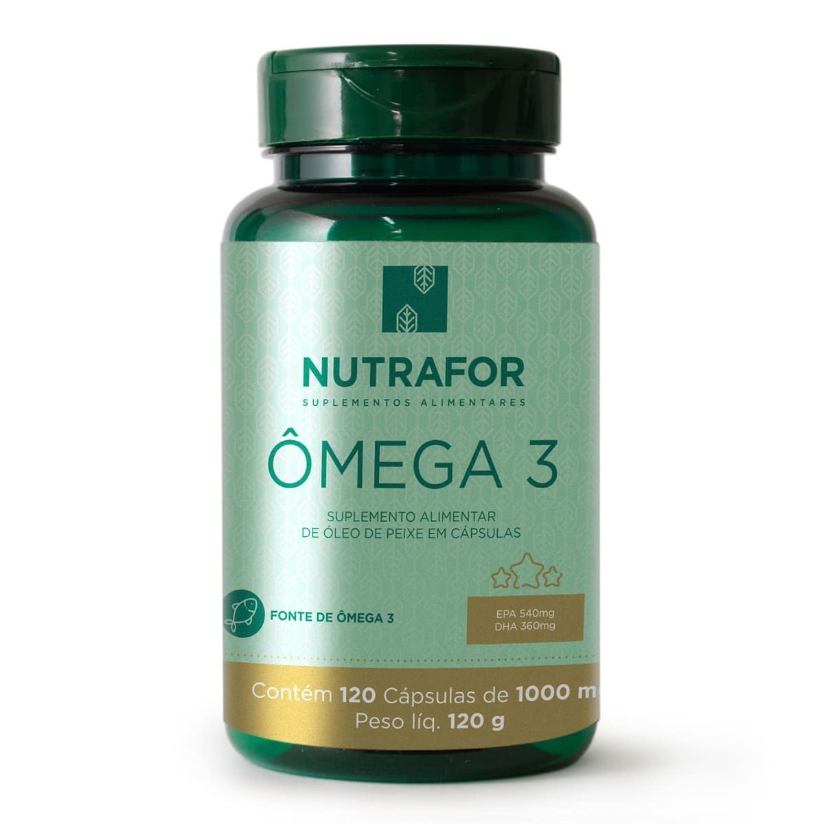 �mega 3 - 120 C�psulas - Nutrafor