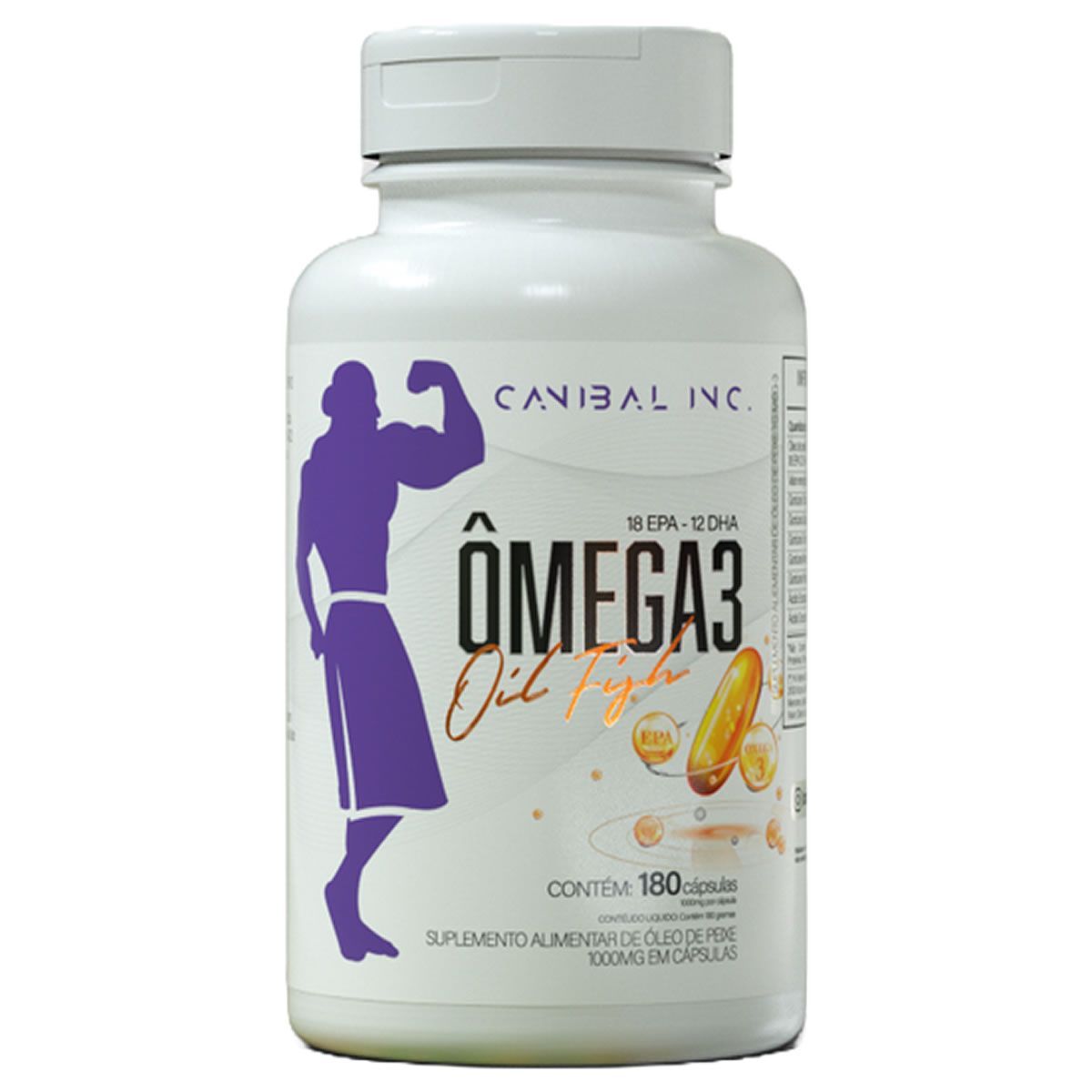 �mega 3 - 180 C�psulas - Canibal