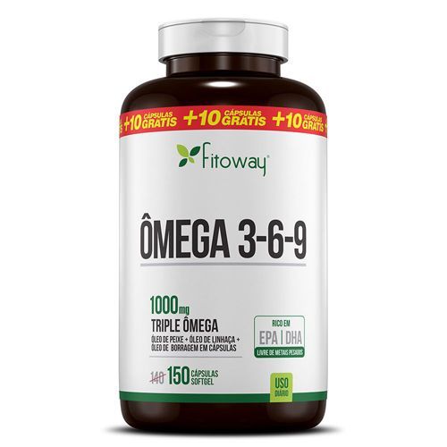 �mega 3-6-9 - 150 C�psulas - Linha Farma -  Fitoway