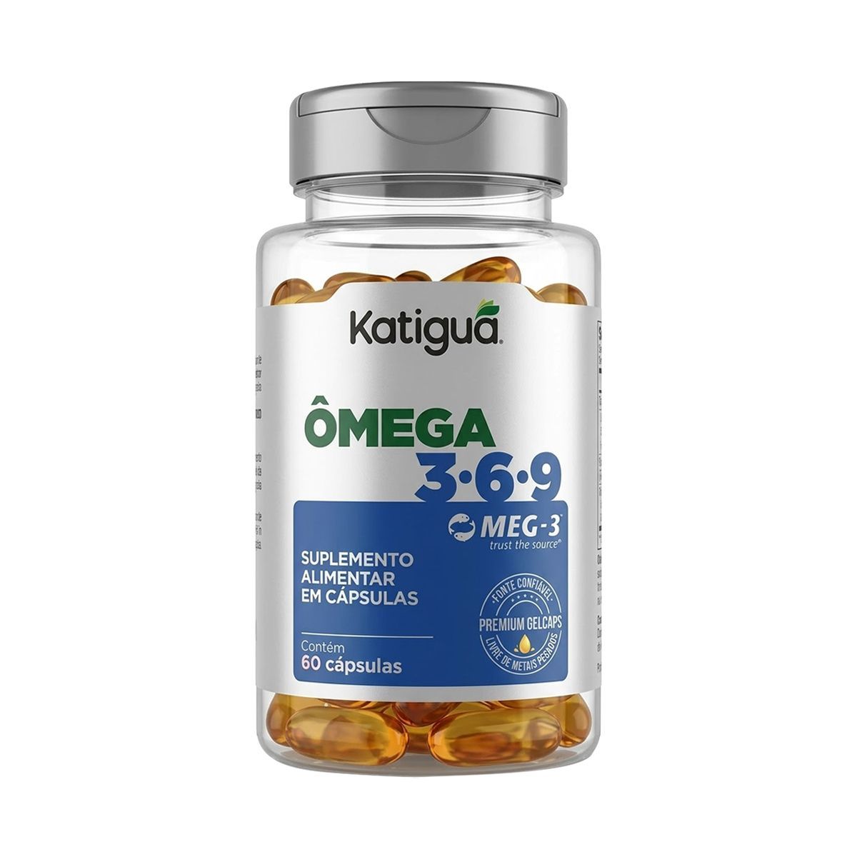 �mega 3 6 9 - 60 C�psulas - Katigu�