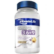 Omega 3 6 9 em c�psulas Farma - 60 c�psulas - VitaminLife
