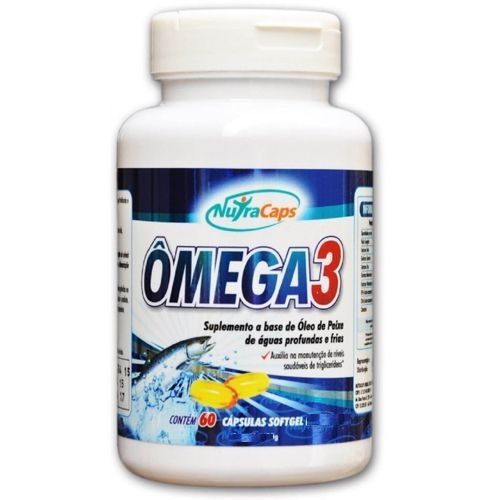 �mega 3 500mg - 60 C�psulas - NutraCaps