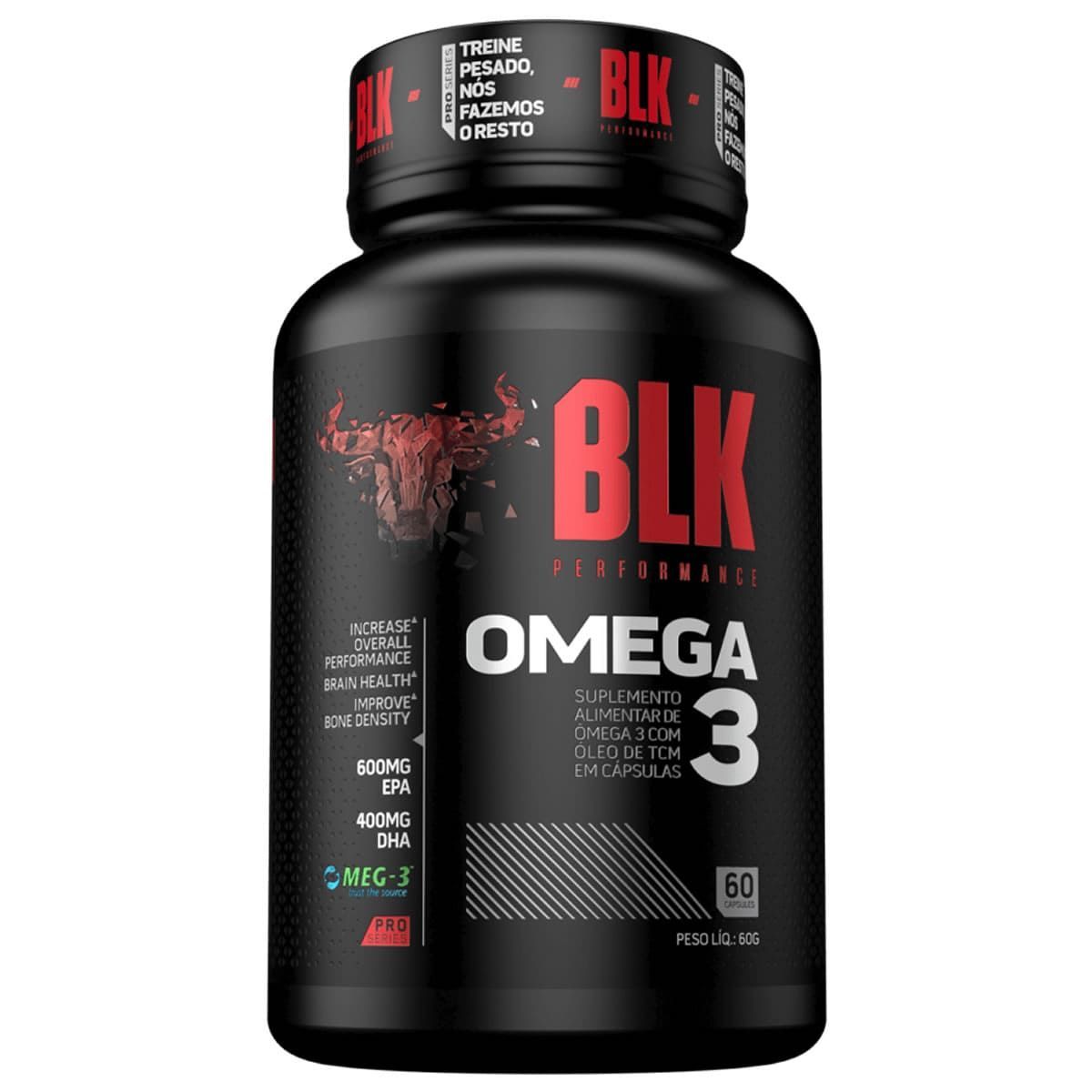 �mega 3 - 60 C�psulas - BLK Performance
