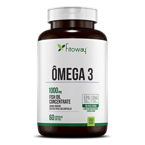 �mega 3 - 60 C�psulas -  Fitoway*** Data Venc. 24/05/19