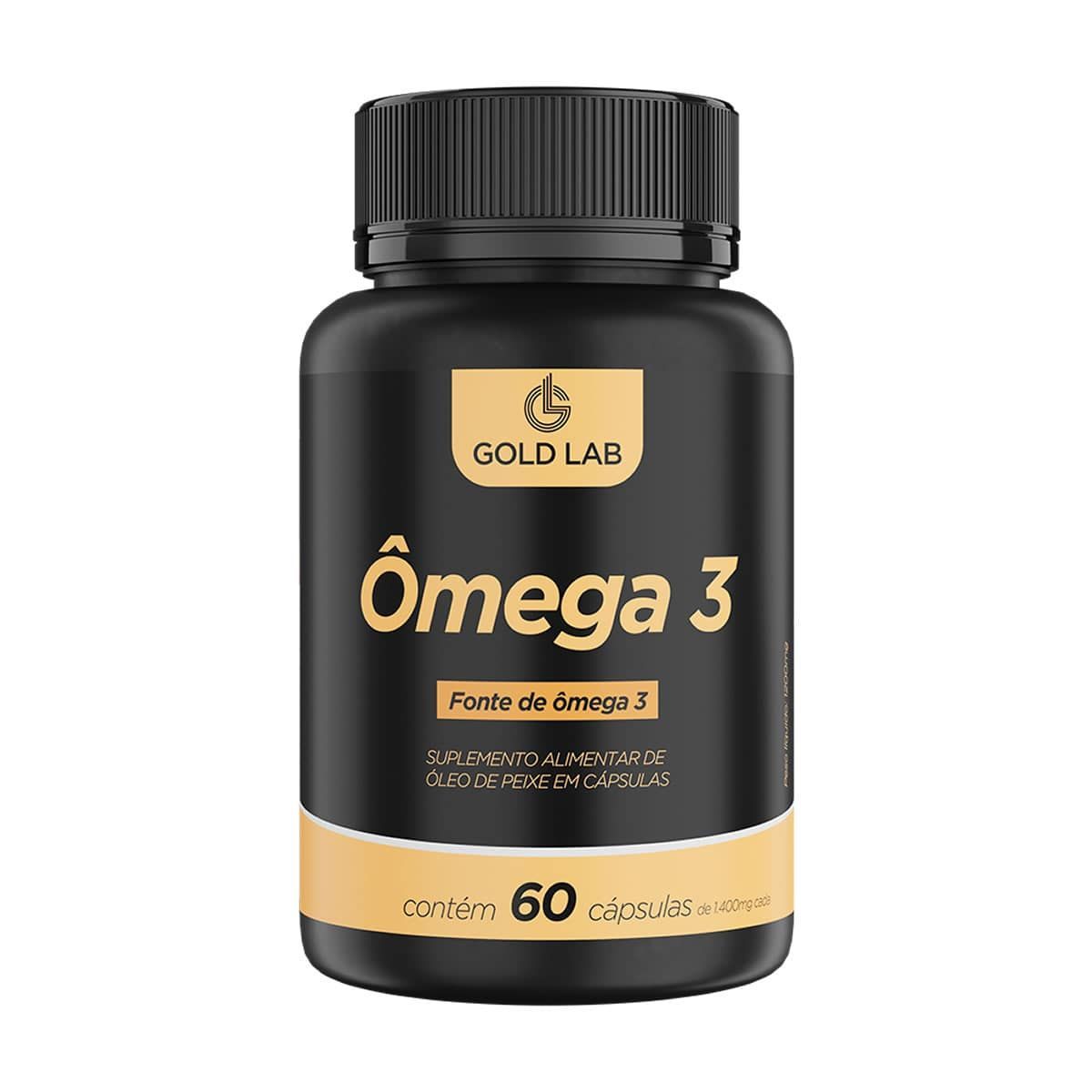 �mega 3 - 60 C�psulas - Gold Lab