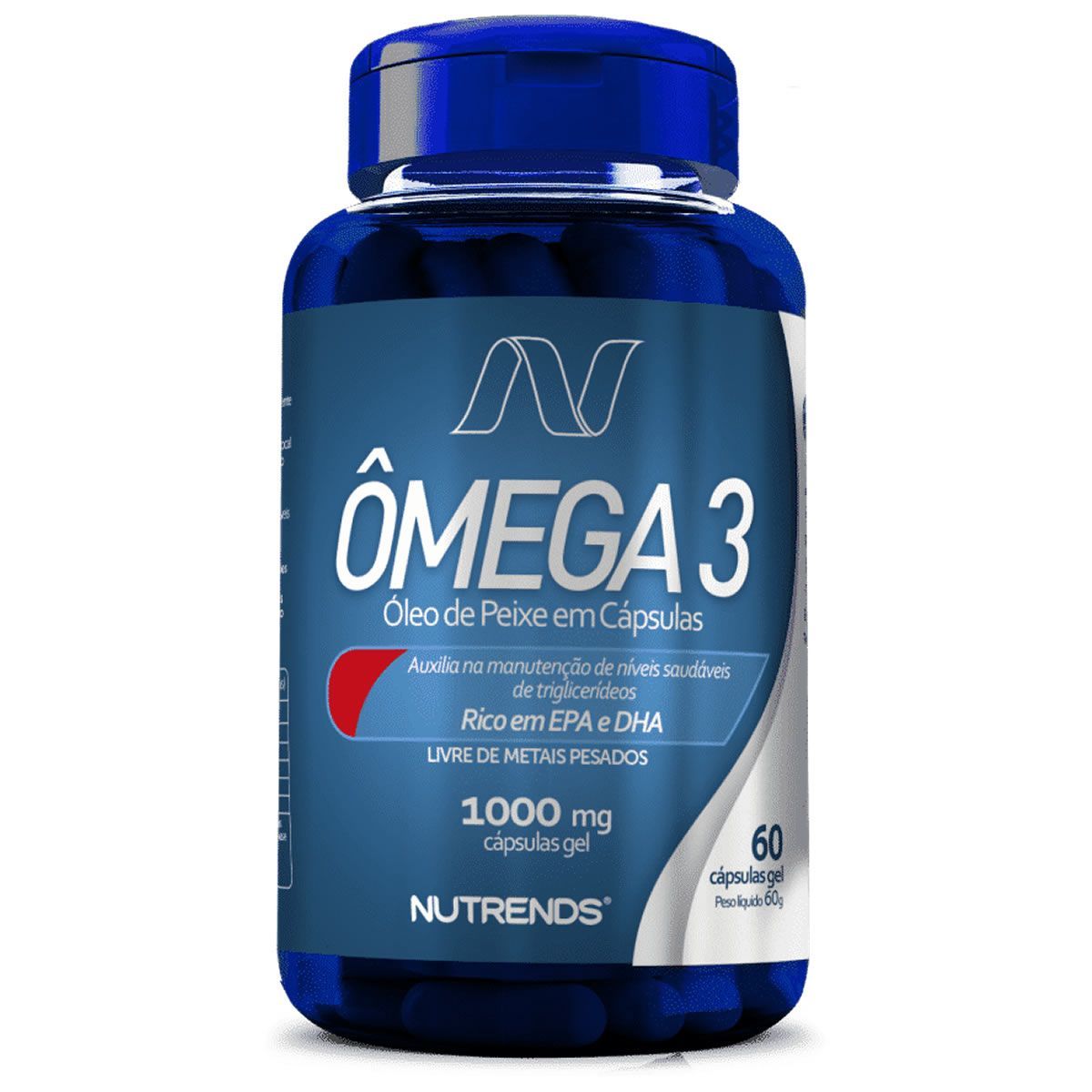�mega 3 - 60 C�psulas - Nutrends