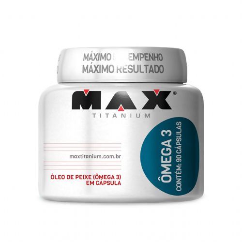 �mega 3 - 90 c�psulas - Max Titanium **NETSHOES