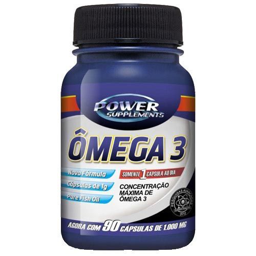Omega 3 - 90 C�psulas - Power Supplements