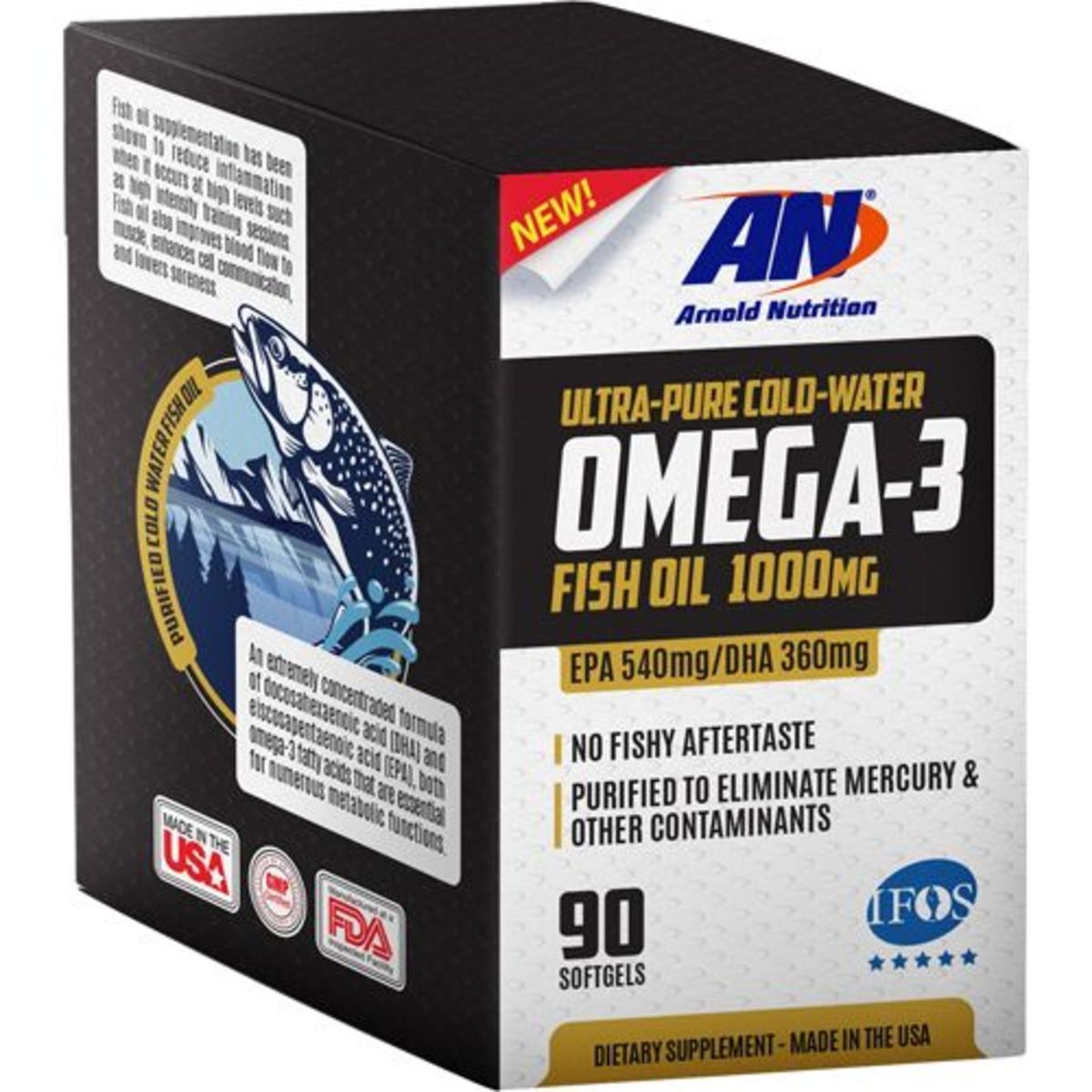 Omega-3 - 90 Softgles - Arnold Nutrition