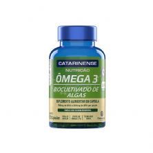 �mega 3 Biocultivado de Algas - 120 C�psulas - Catarinense Nutri��o
