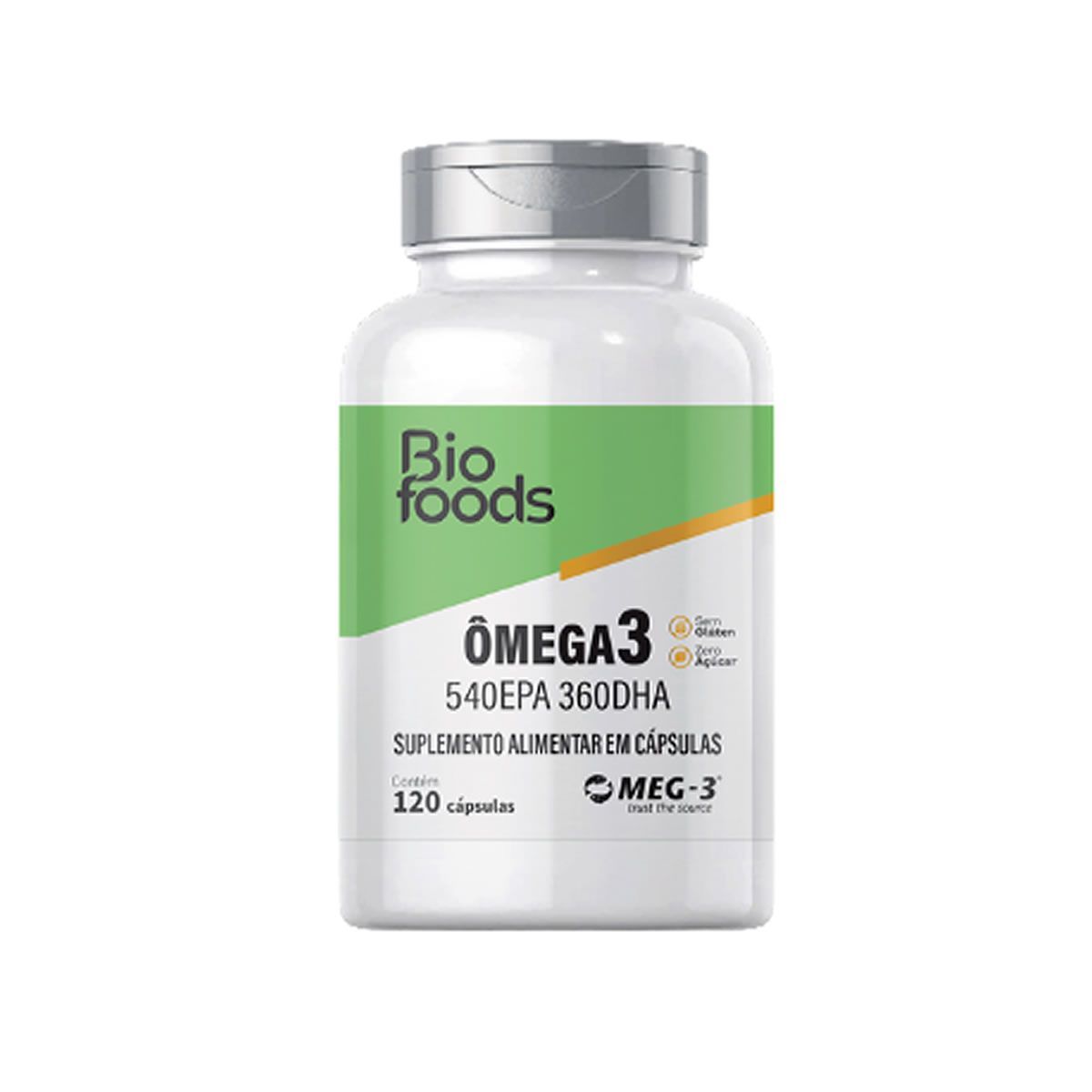 �mega 3 BioFoods - 120 C�psulas - Katigu�