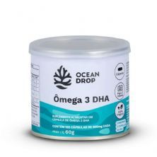 Omega 3 Dha 100% Vegetal  - 120 C�psulas - Ocean Drop