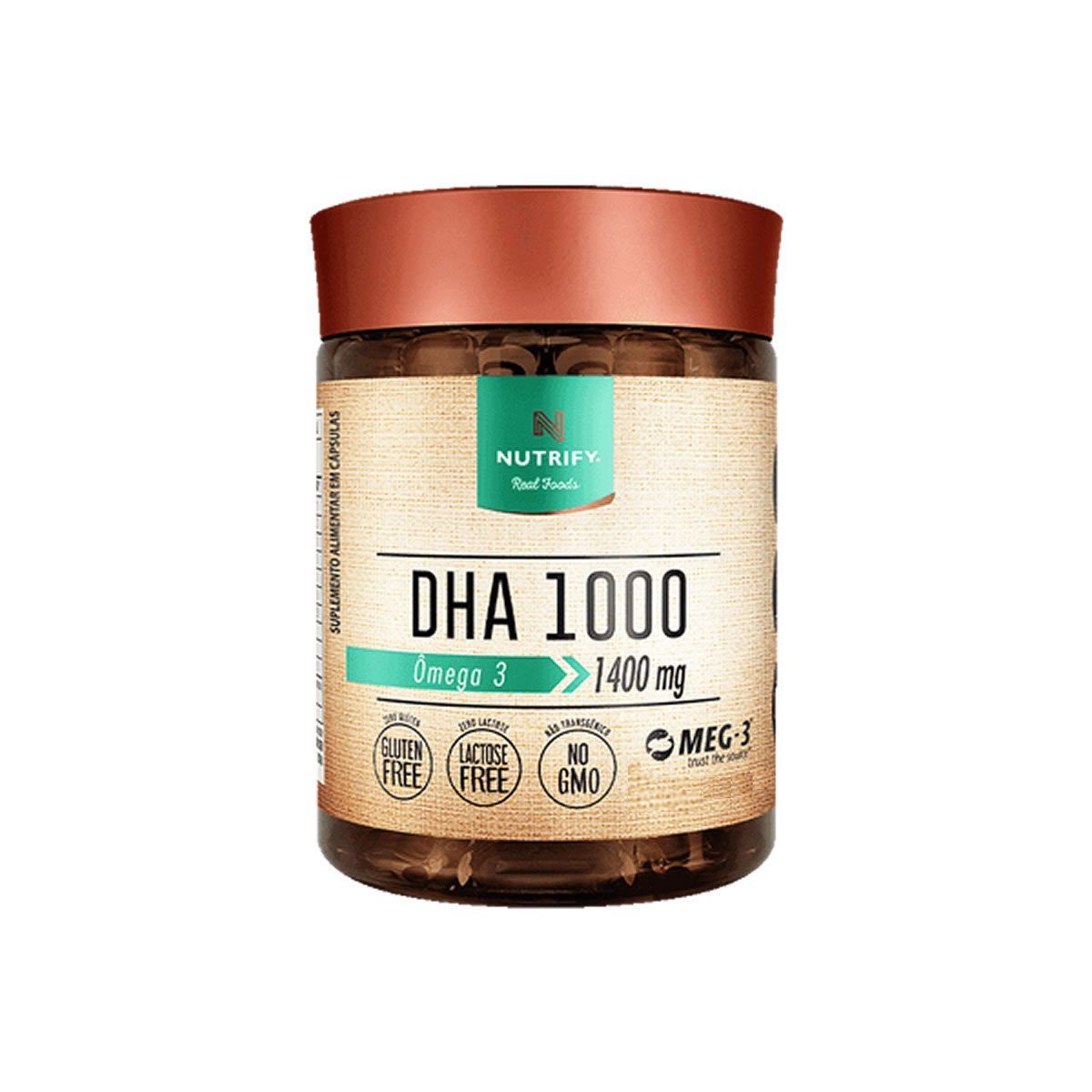 �mega 3 Dha 1000 - 60 C�psulas - Nutrify