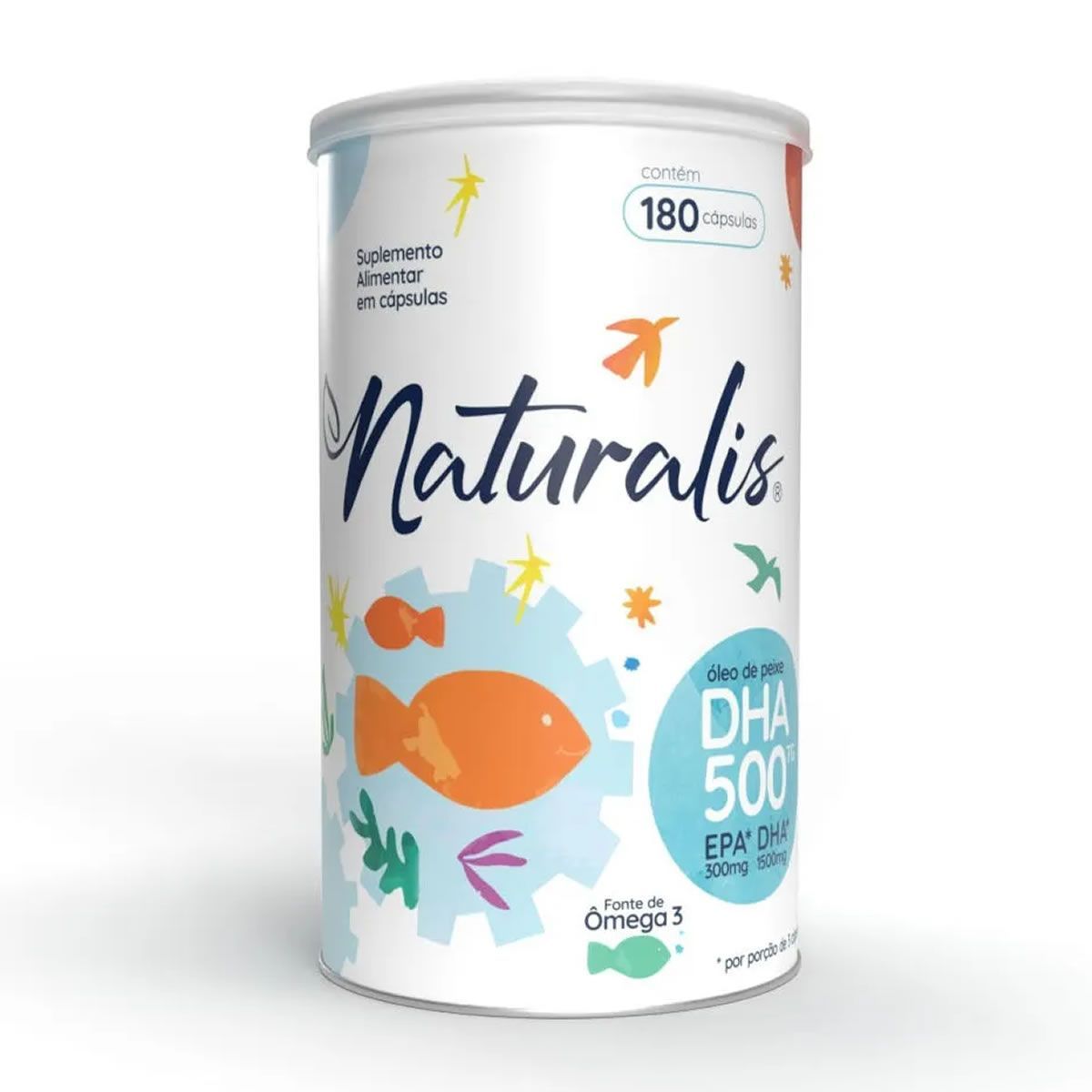 Omega 3 DHA 500 - 180 C�psulas - Naturalis
