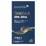 �mega 3 Epa Dha - 120 C�psulas - Puravida