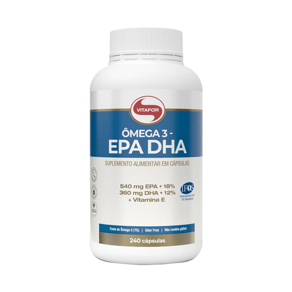 �mega 3 EPA DHA - 240 C�psulas 1g - Vitafor