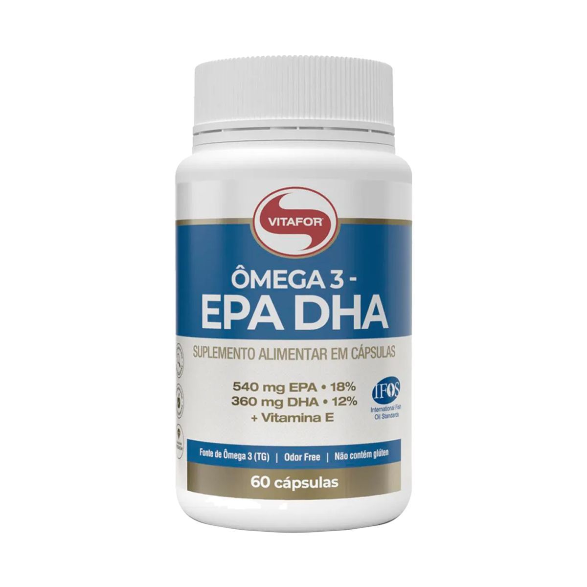 �mega 3 EPA DHA - 60 C�psulas 1g - Vitafor