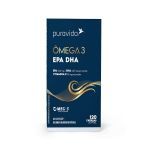 Omega 3 EPA DHA Nova Composi��o - 120 C�psulas - Puravida