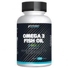 Omega 3 Fish Oil - 120 C�psulas - Fitfast Nutrition