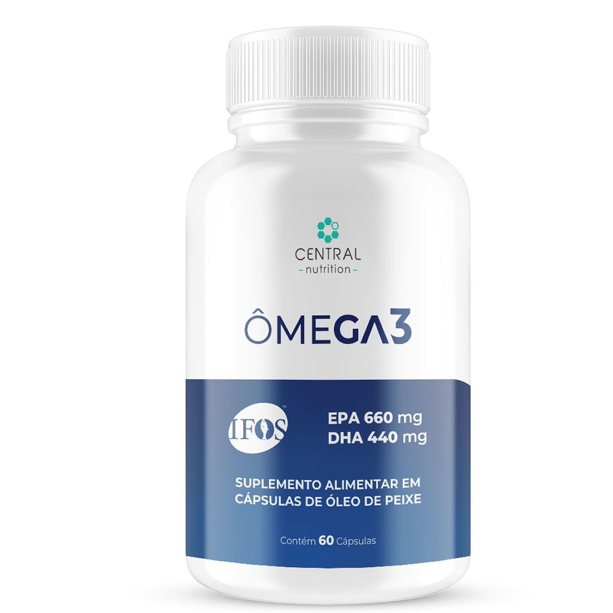 �mega 3 IFOS - 60 C�psulas - Central Nutrition