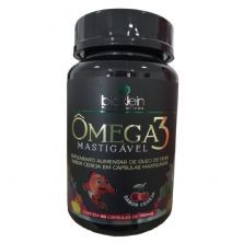 �mega 3 Mastig�vel - 60 C�psulas Cereja - Bioklein