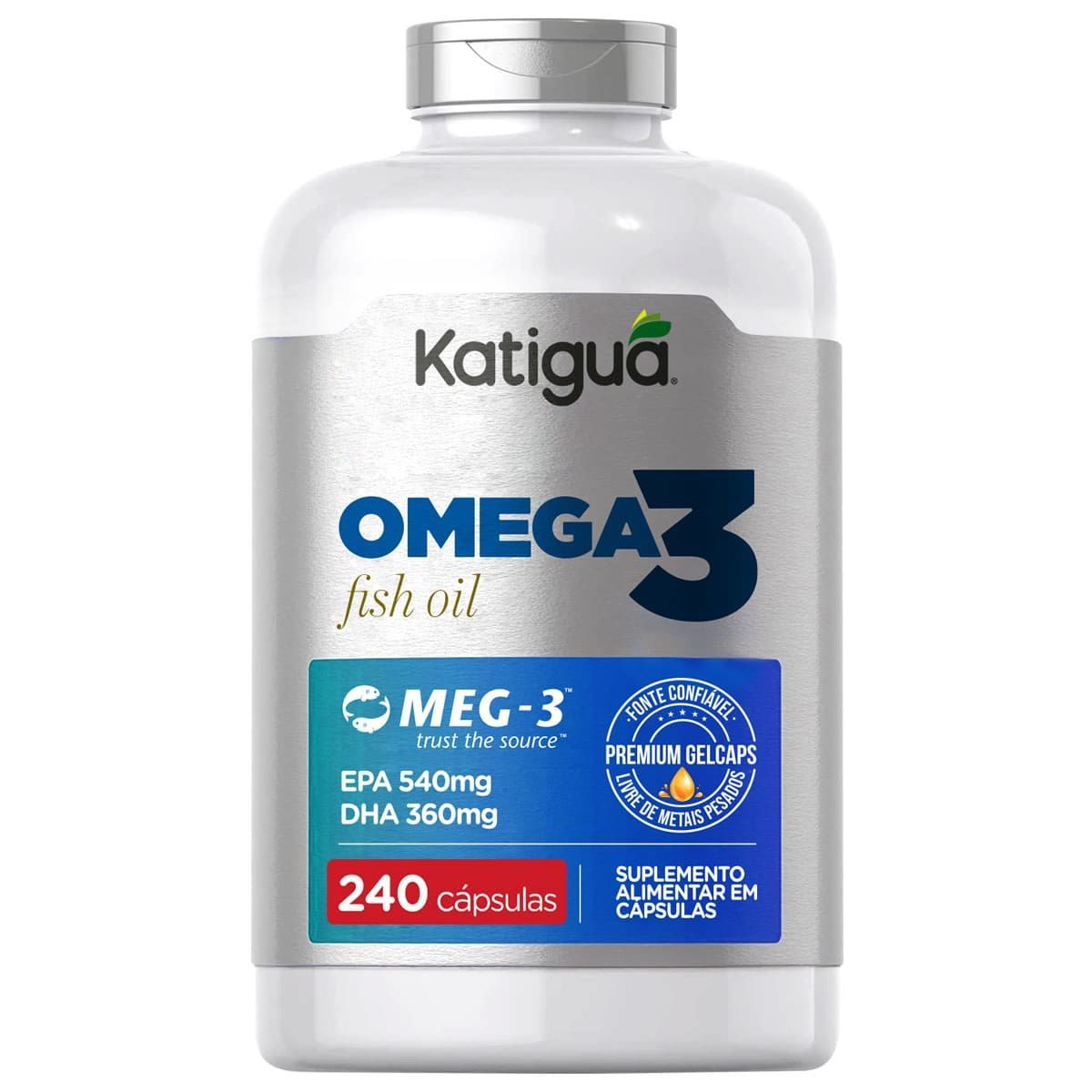 �mega 3 Meg-3 - 240 C�psulas - Katigu�