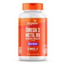 �mega 3 Metil B9 - 60 C�psulas - Bigens