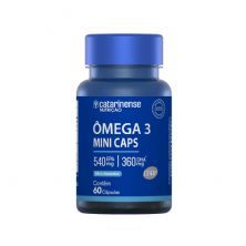 Omega 3 Mini Caps - 60 C�psulas - Catarinense Nutri��o