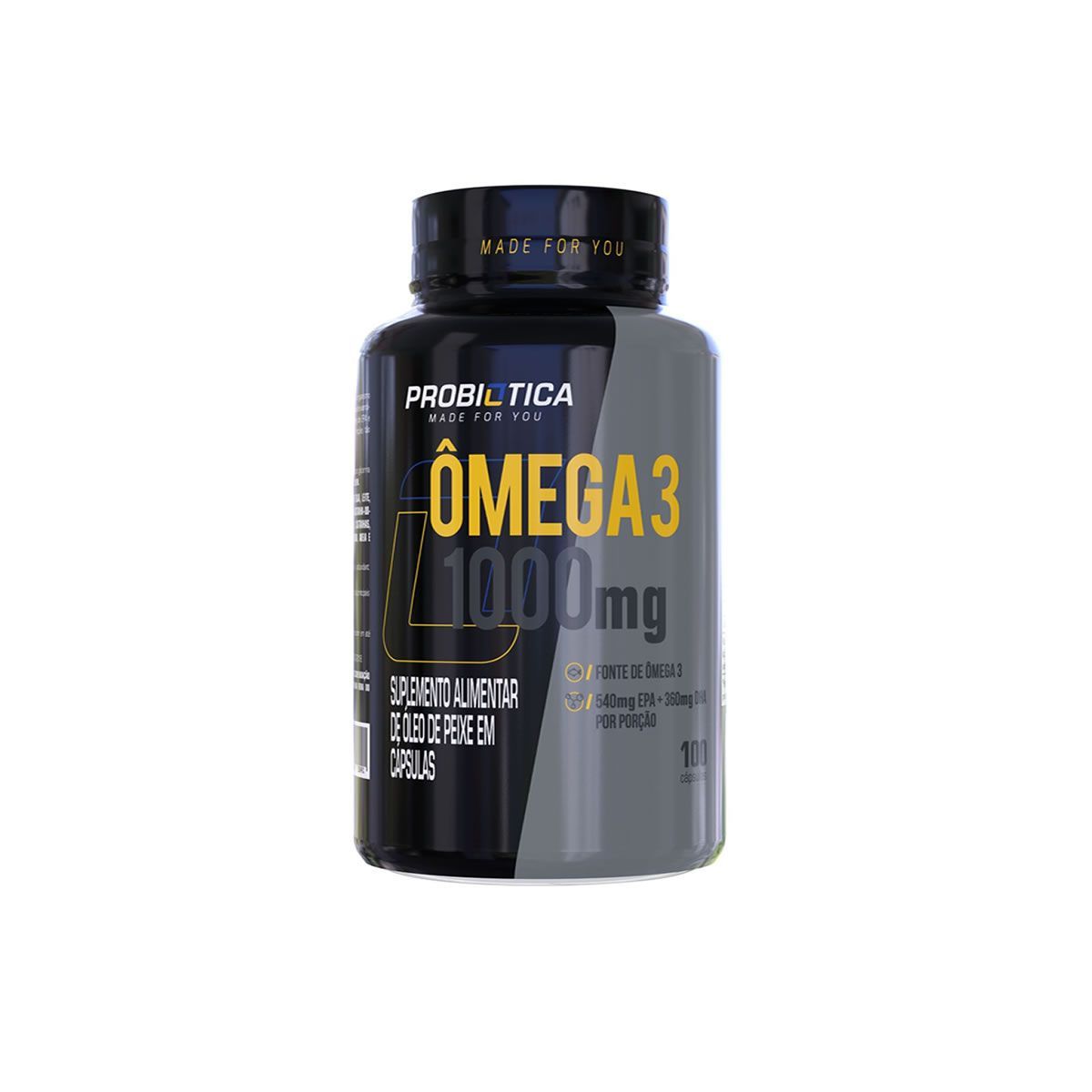 �mega 3 1000mg - 100 C�psulas - Probi�tica