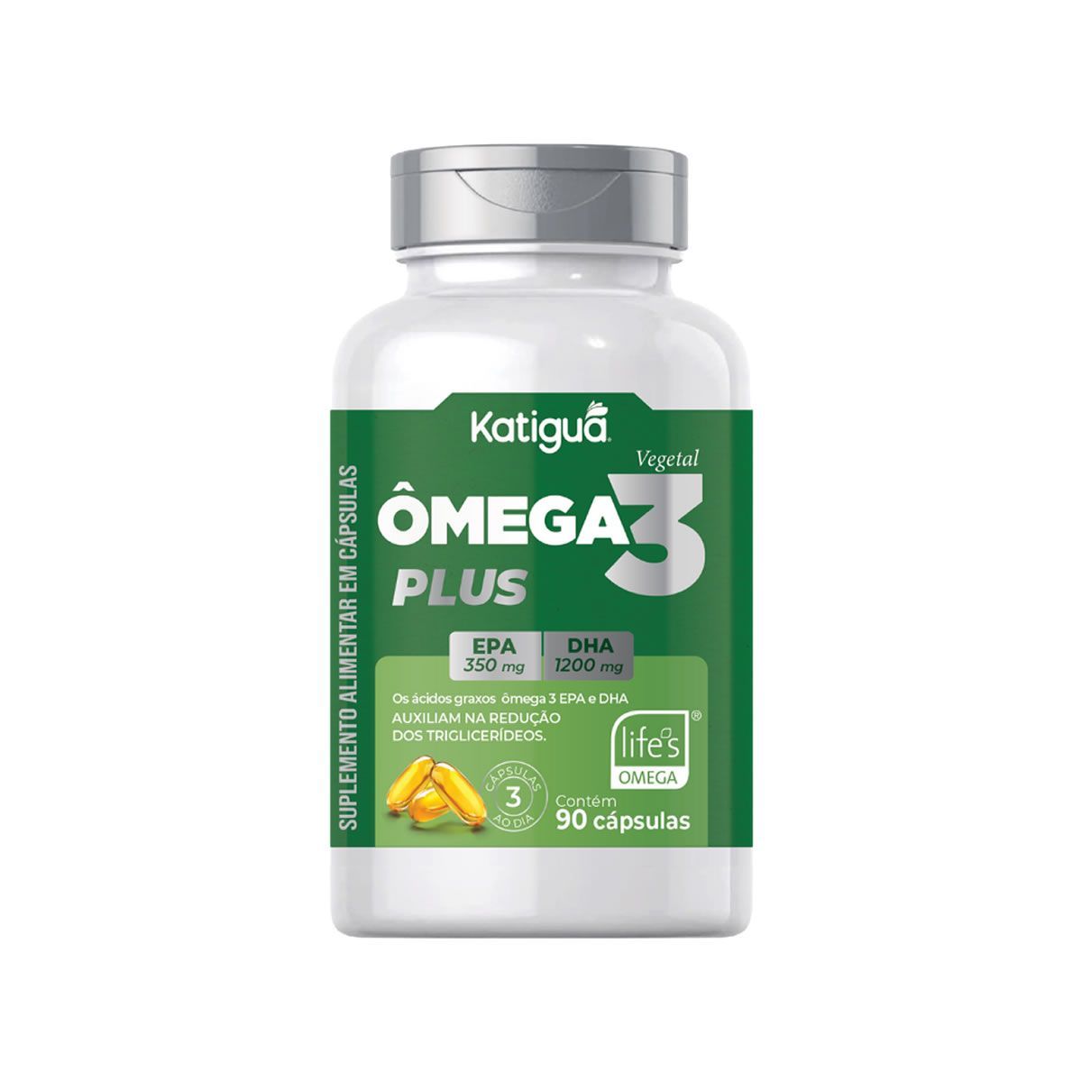 �mega 3 Plus 1200DHA 350EPA - 90 C�psulas - Katigu�