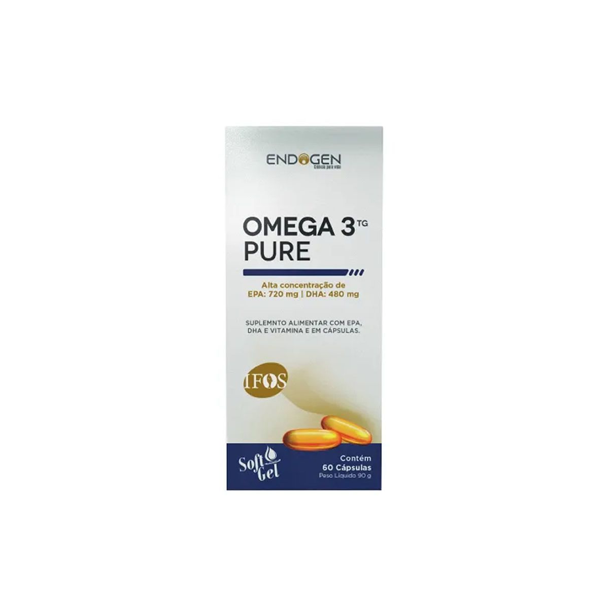 �mega 3 - 60 C�psulas Softgel - Endogen