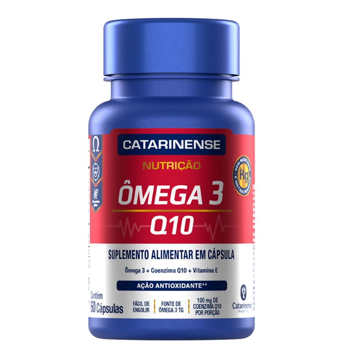 �mega 3 Q10 - 60 C�psulas - Catarinense