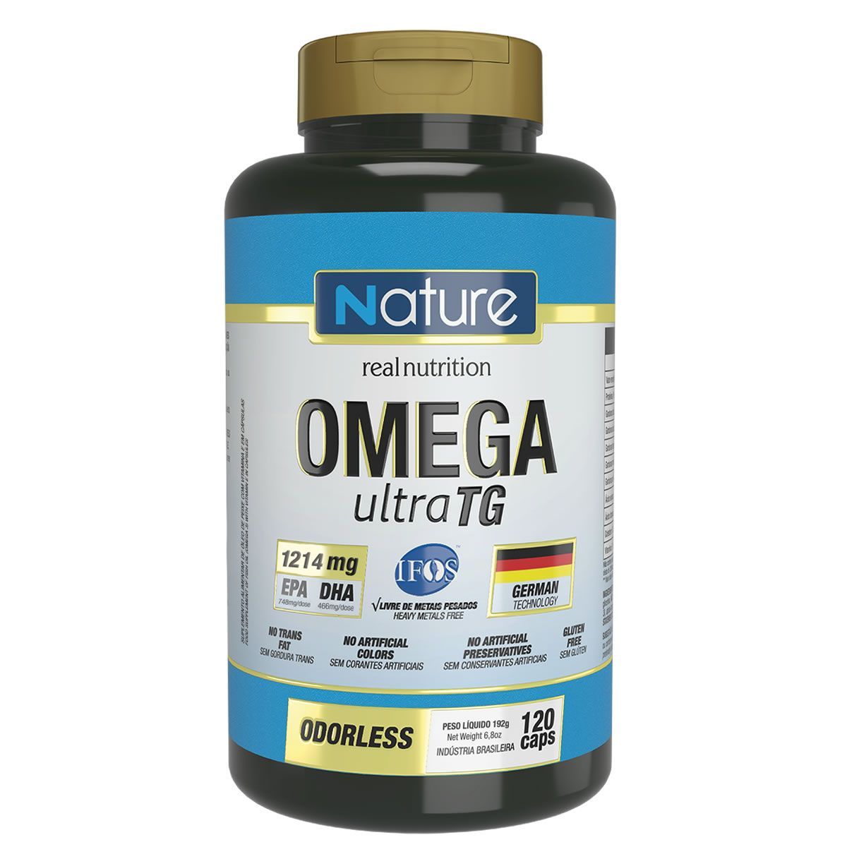 �mega 3 Ultra 1214mg - 120 C�psulas - Nature