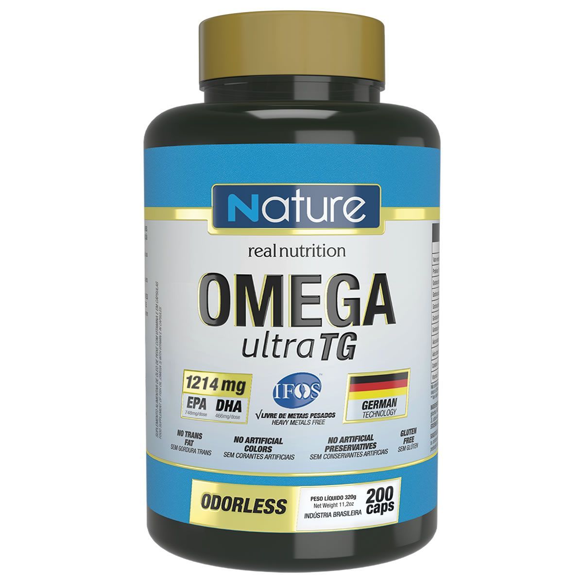 �mega 3 Ultra 1214mg - 200 C�psulas - Nature