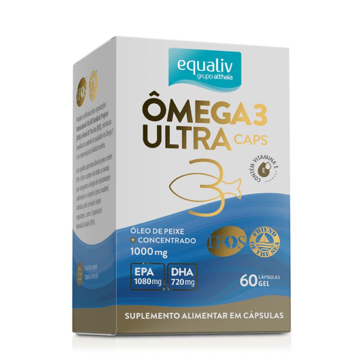 �mega 3 Ultra - 60 C�psulas - Equaliv