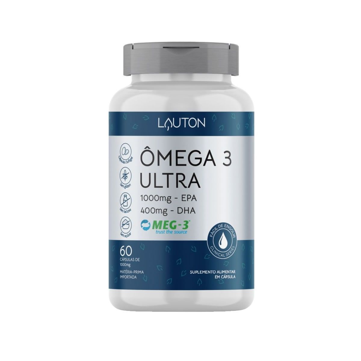 �mega 3 Ultra - 60 C�psulas - Lauton Nutrition*** Data Venc. 30/03/26